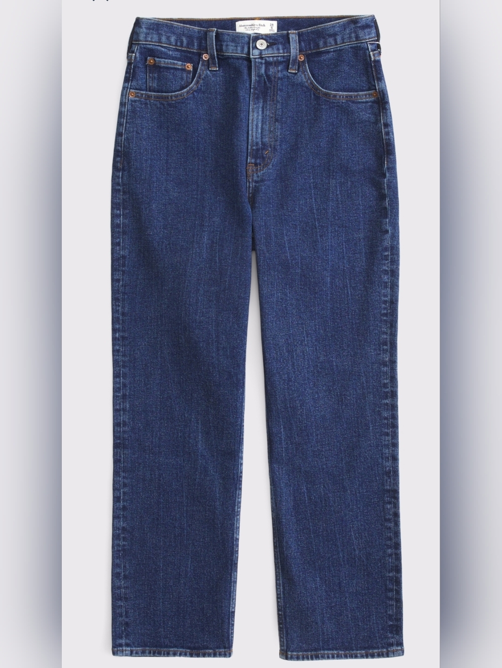 Abercrombie Ultra High Rise Ankle Straight Jean NWT - 16 Short